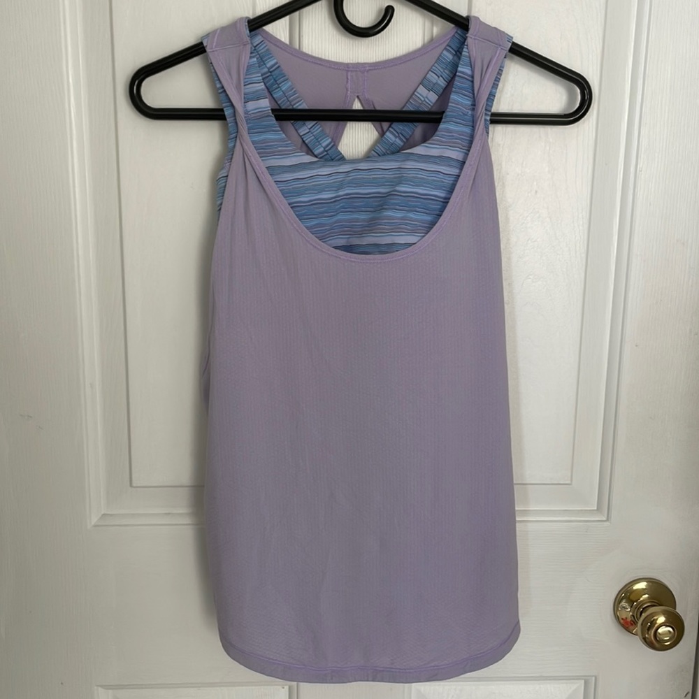 Lululemon tank with bra